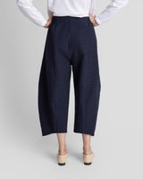 Paris Pant in Midnight Blue Nuno Cotton