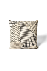 Patchwork Pillow - Ivory No. 104