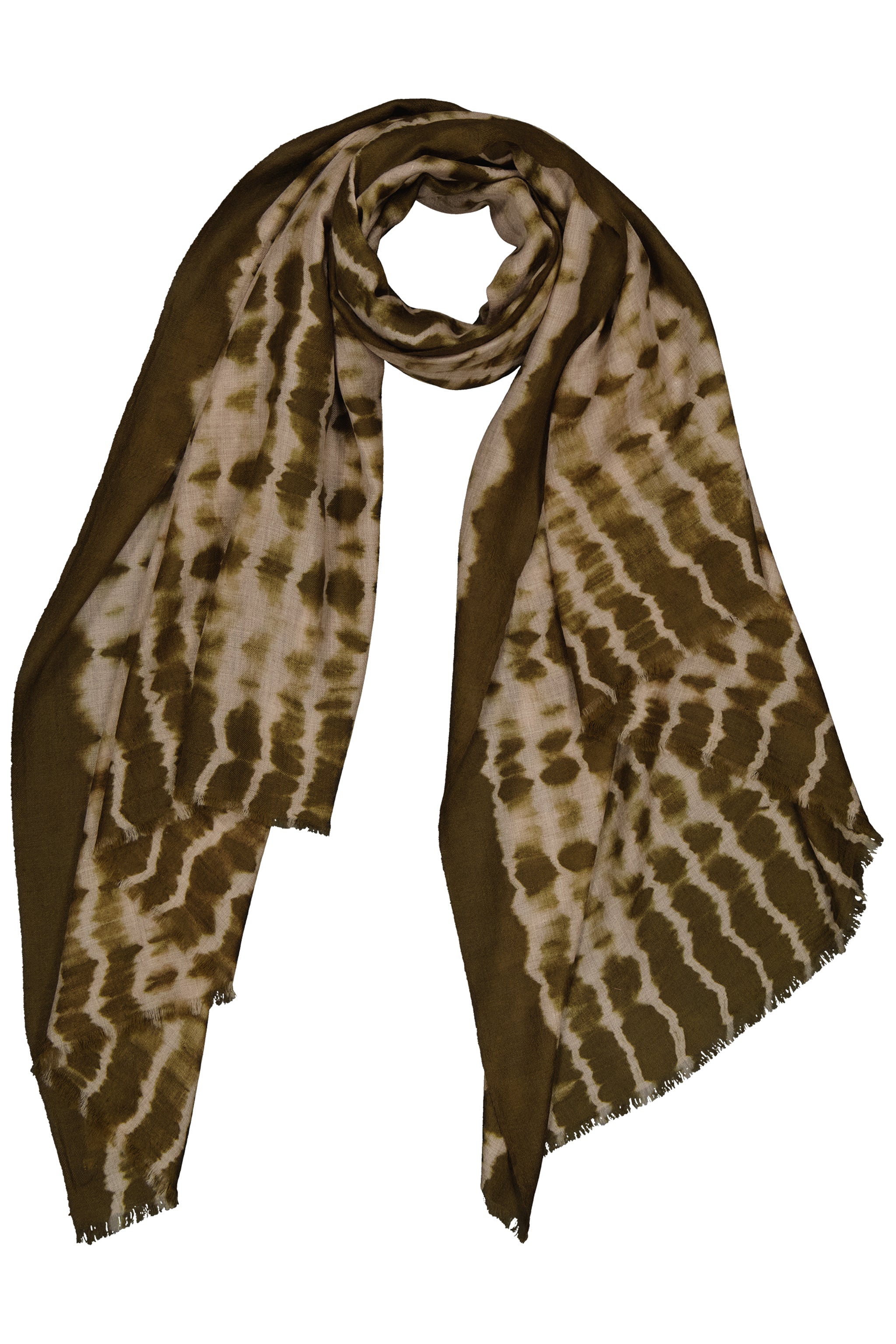 Rive Shibori Cashmere Shawl