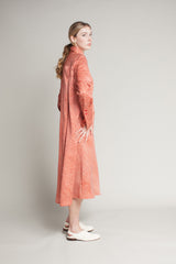 Ginza Dress in Vintage Japanese Silk Shibori