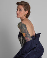 Obi Bandeau in Vintage Japanese Stripe