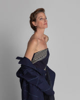 Obi Bandeau in Vintage Japanese Stripe