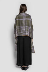 Tweed Check Stole