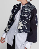 Sprite Jacket in Vintage Japanese Indigo Cotton