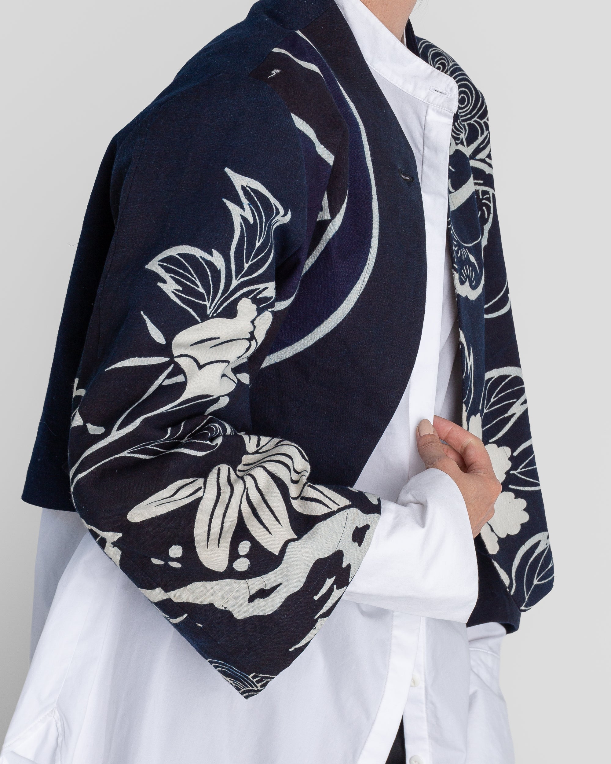 Sprite Jacket in Vintage Japanese Indigo Cotton
