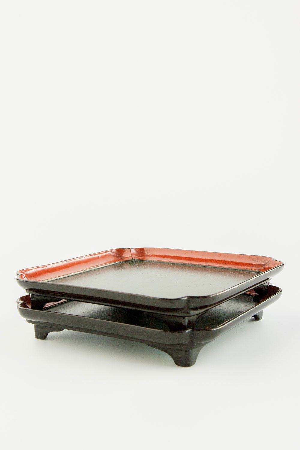 Antique Japanese Lacquer Mini TrayLacquerware