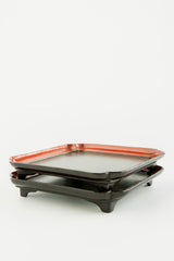 Antique Japanese Lacquer Mini TrayLacquerwarePersonalise your own text here