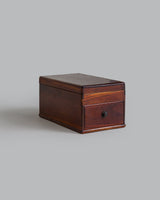 Antique Japanese Wooden Box with DrawerAntiques
