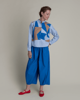 Arai Pant in Bright Blue Cotton PoplinArai Pants