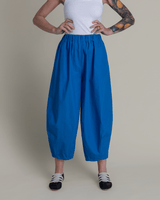Arai Pant in Bright Blue Cotton PoplinArai Pants