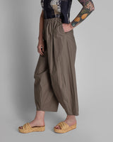 Arai Pant in Clay Cotton Poplin. - 40" lengthArai Pants