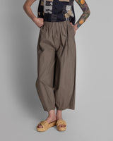 Arai Pant in Clay Cotton Poplin. - 40" lengthArai Pants