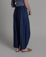 Arai Pant in Striped Cotton DenimArai Pants