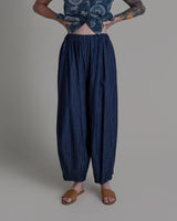 Arai Pant in Striped Cotton DenimArai Pants