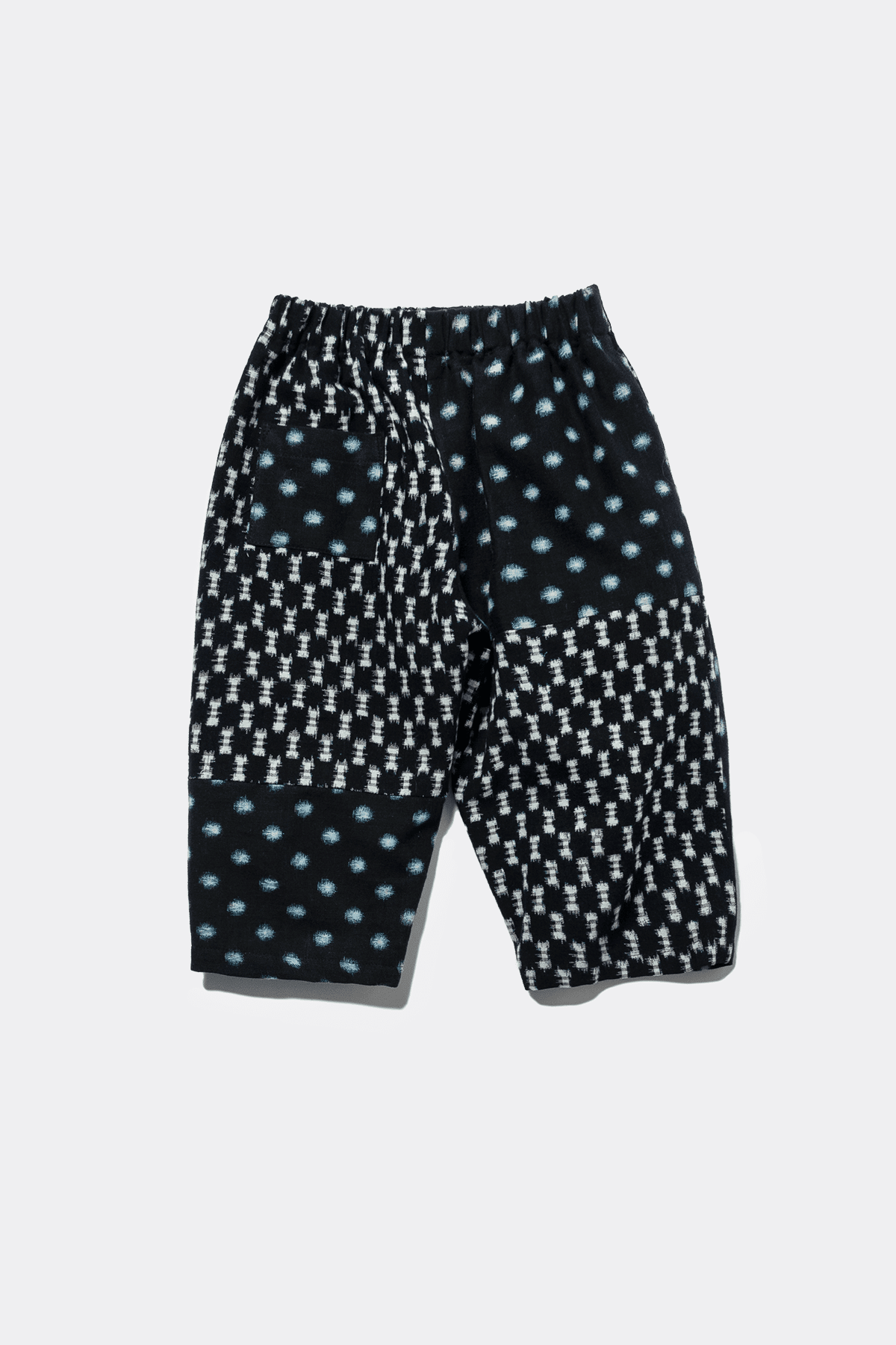 Arai Pant in Vintage Japanese Indigo Ikat Mix - 02