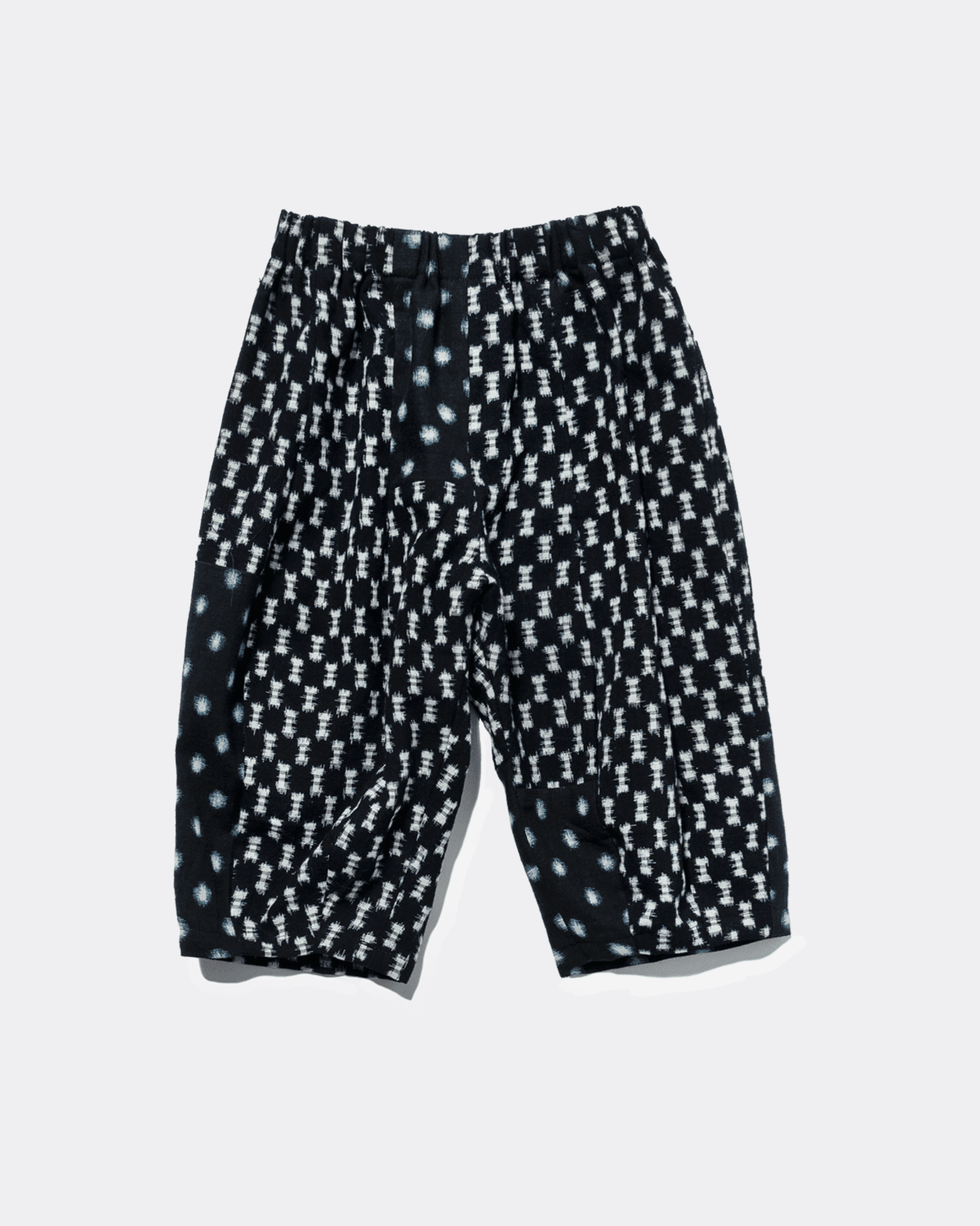 Arai Pant in Vintage Japanese Indigo Ikat Mix - 02