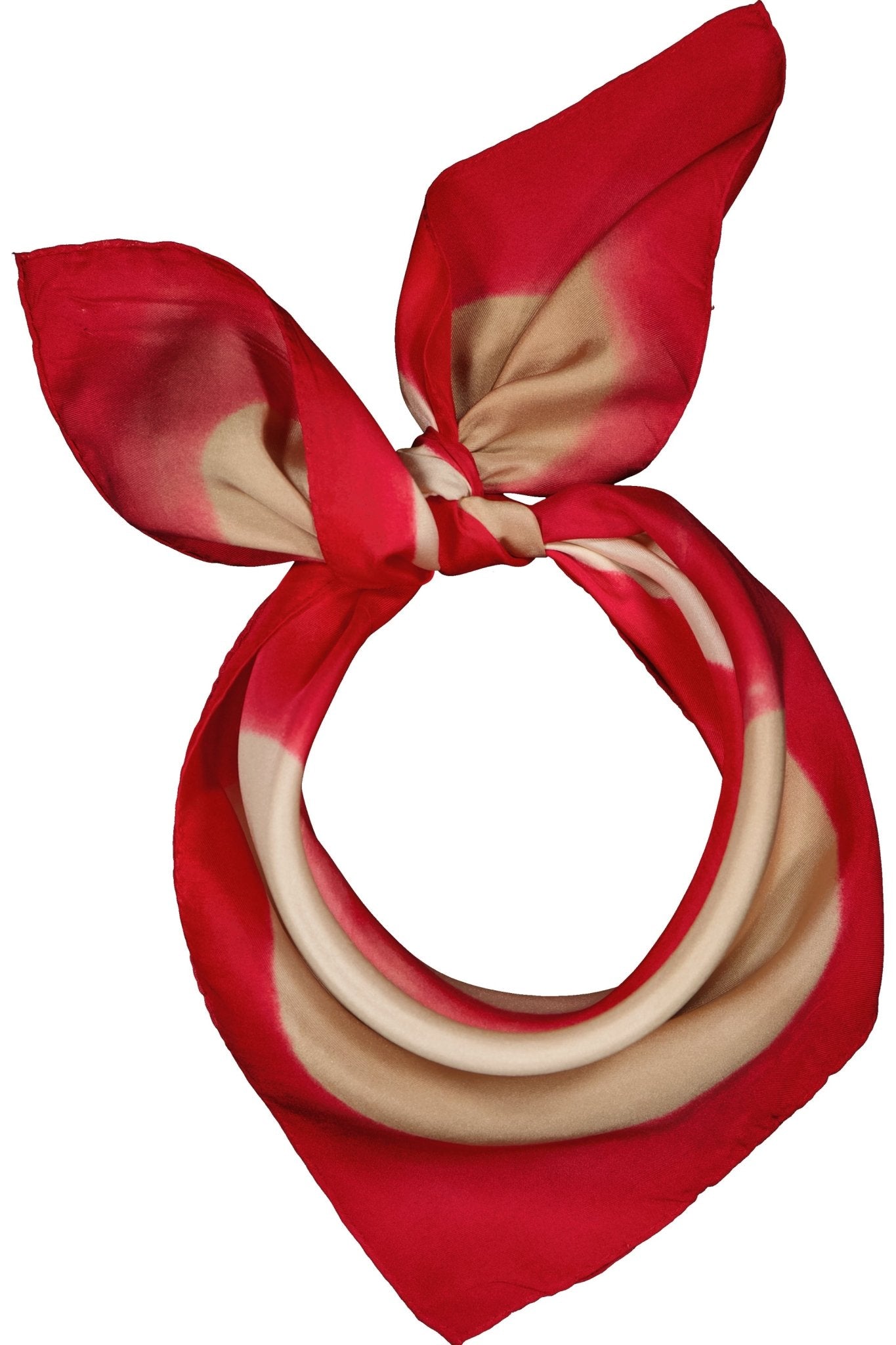 Astre Silk Bandana with Dots