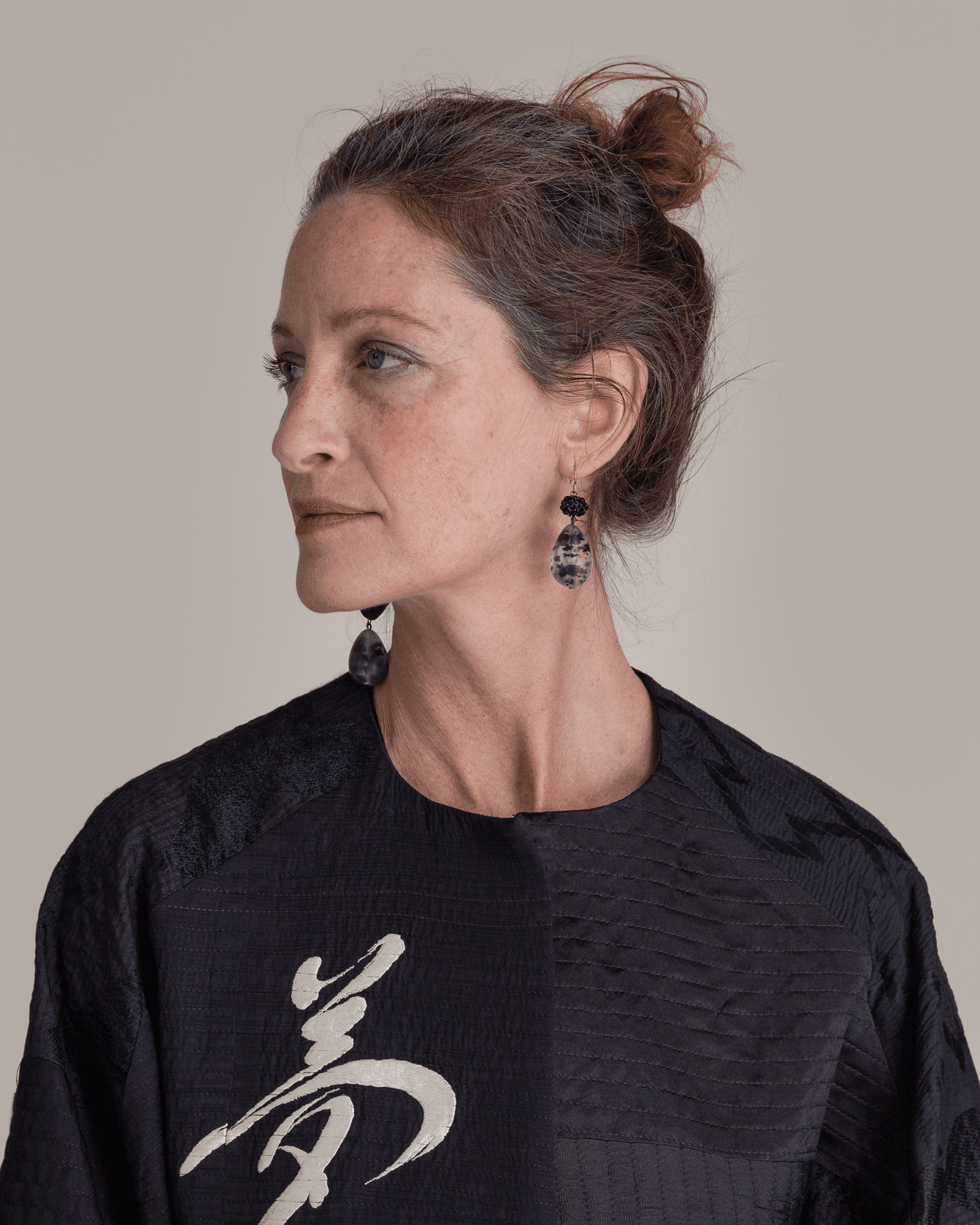 Asymmetrical Acrylic Drop Earrings