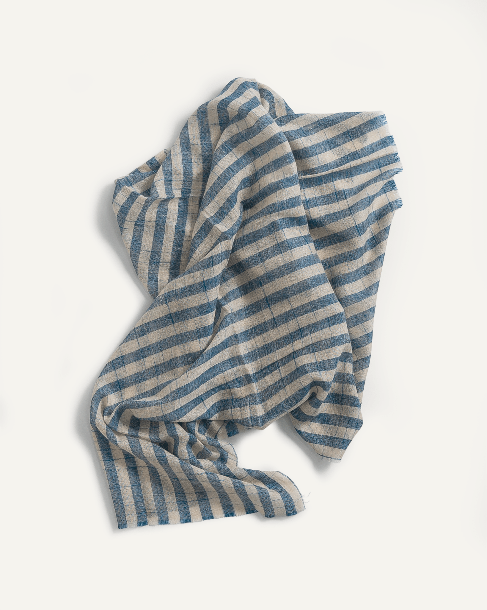 Atlantique Striped Cashmere ScarfScarves