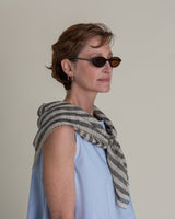 Atlantique Striped Cashmere ScarfScarves