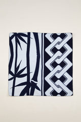 Bandana in Vintage Japanese Indigo Cotton Duo. No.29