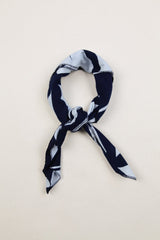 Bandana in Vintage Japanese Indigo Cotton Duo. No.29