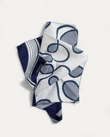 Bandana in Vintage Japanese Indigo Cotton Duo. No.40Bandanas