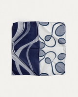 Bandana in Vintage Japanese Indigo Cotton Duo. No.40Bandanas