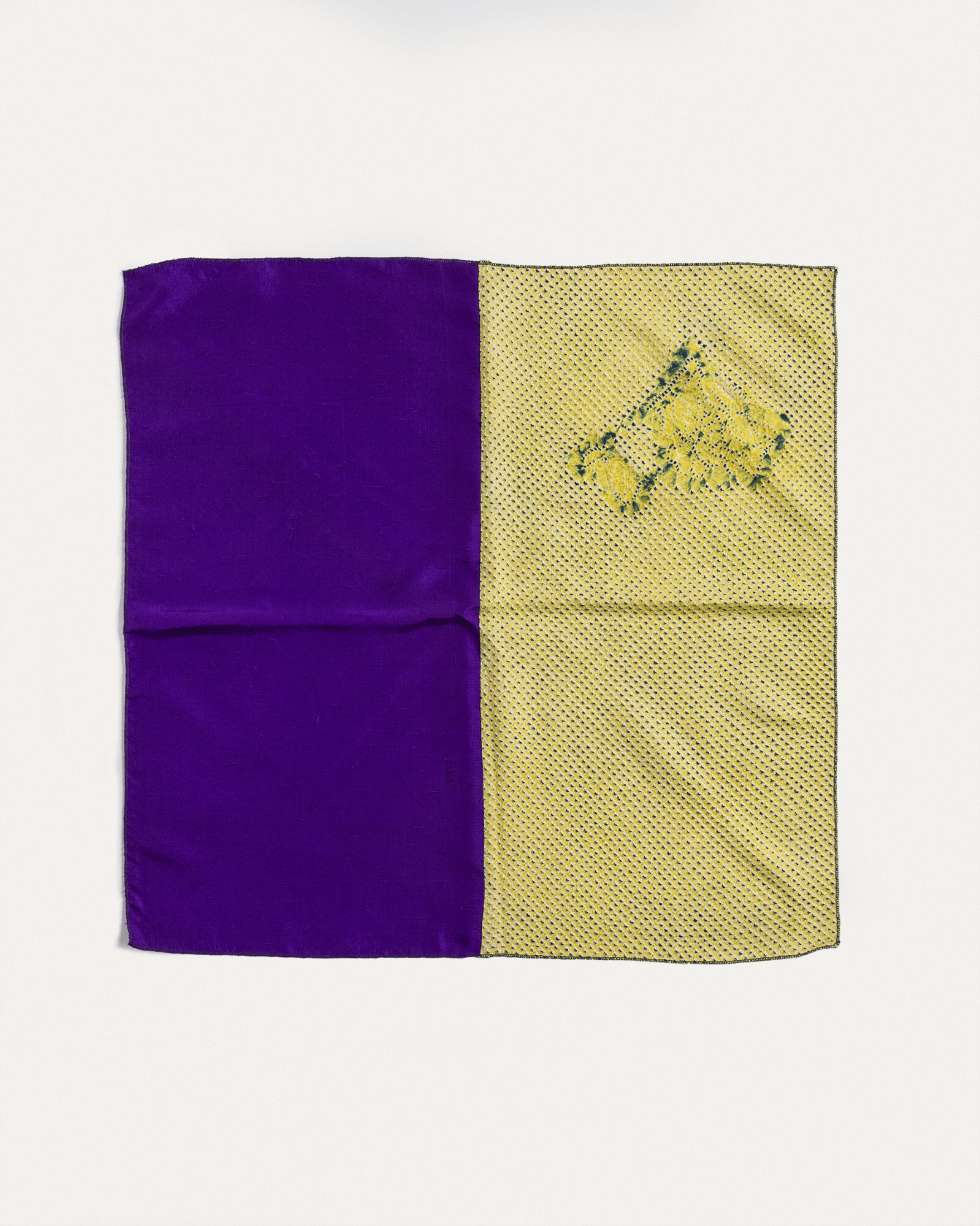 Bandana in Vintage Japanese Silk Duo. No.25Bandanas