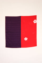 Bandana in Vintage Japanese Silk Duo. No.30