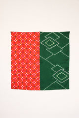 Bandana in Vintage Japanese Silk Duo. No.33