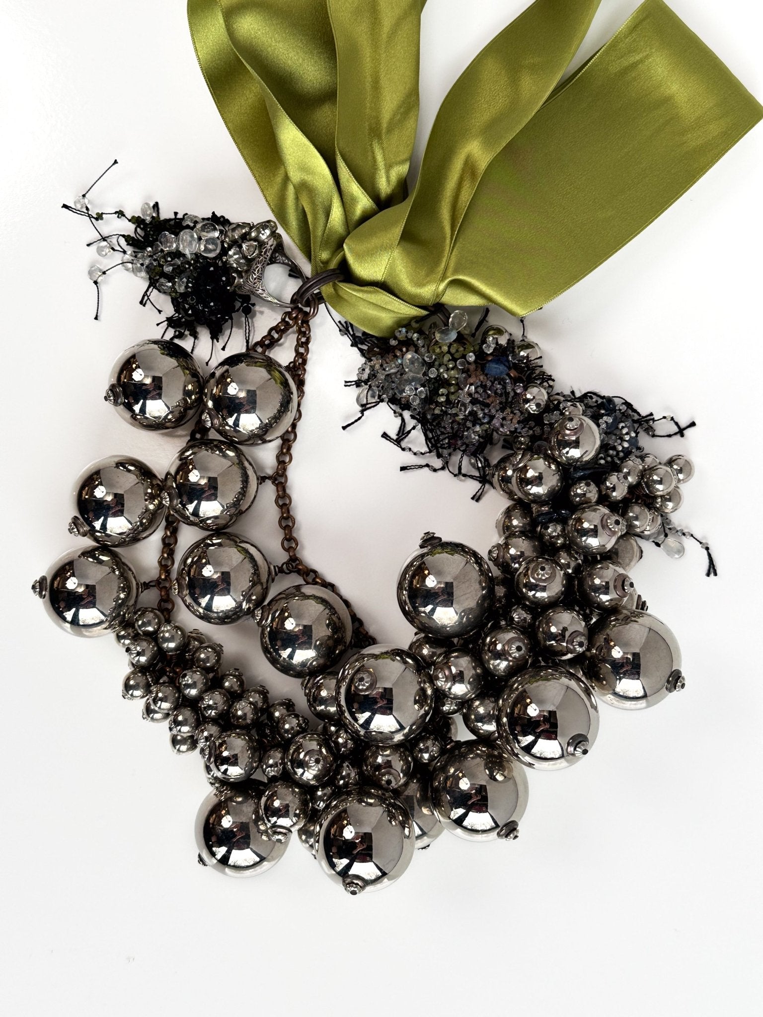 Bauble Cluster Necklace