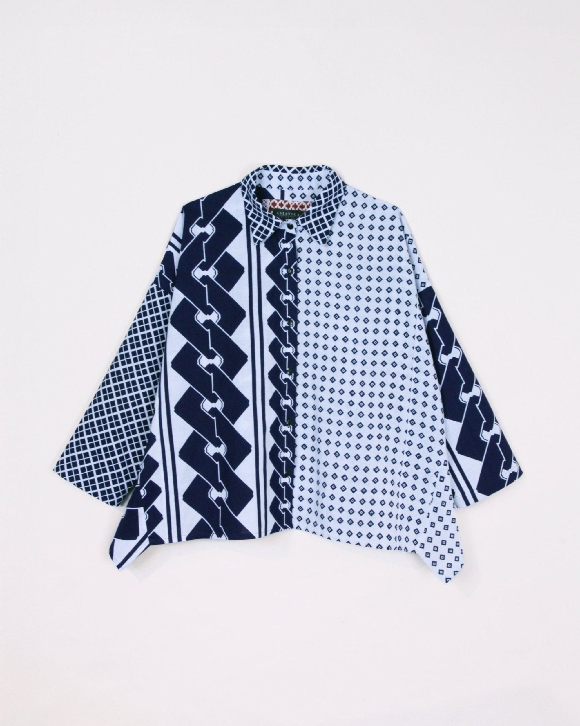 Beverly Shirt in Vintage Yukata Cotton