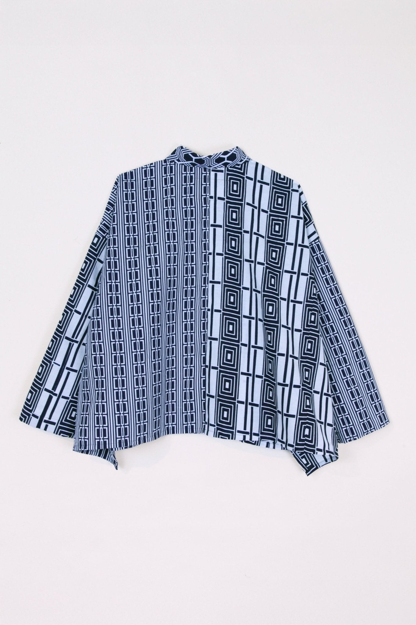 Beverly Shirt in Vintage Yukata Cotton