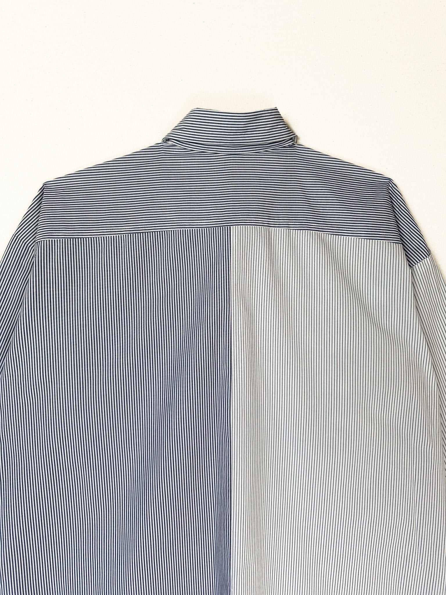 Big Shirt in Striped Cotton Duo