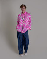 Big Shirt in Vintage Japanese Silk Tie DyeBig Shirts