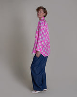 Big Shirt in Vintage Japanese Silk Tie DyeBig Shirts