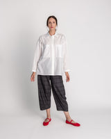 Big Shirt in White Japanese Crumpled CottonBig Shirts