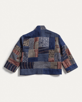 Bijou Jacket in Vintage Japanese Linen MixPieced & Patchwork