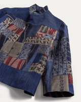 Bijou Jacket in Vintage Japanese Linen MixPieced & Patchwork