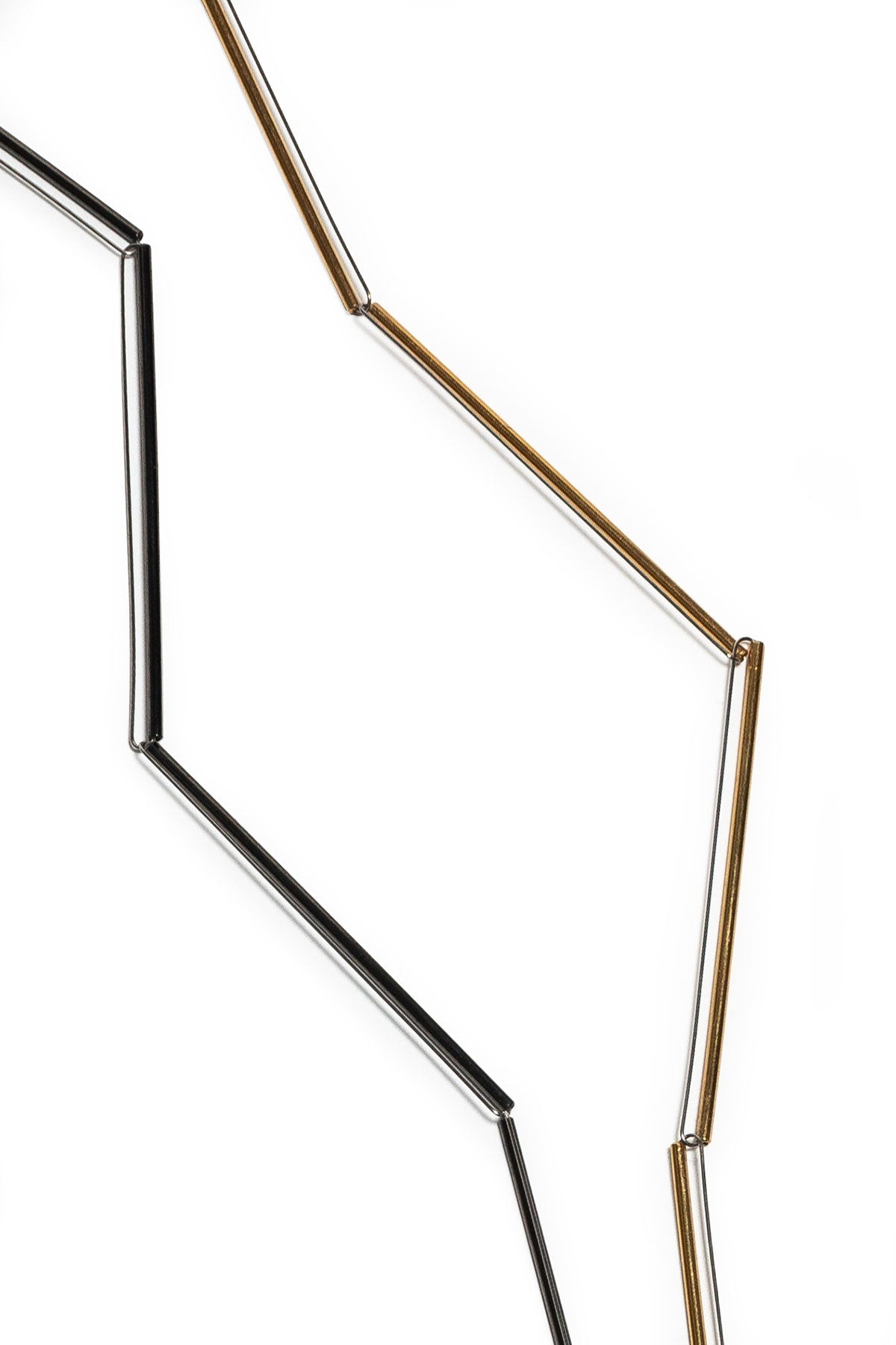 Biliena Gold & Gunmetal NecklaceStatement Necklaces