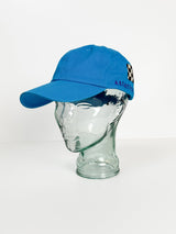 Blue Ballcap with Vintage Silk Patch