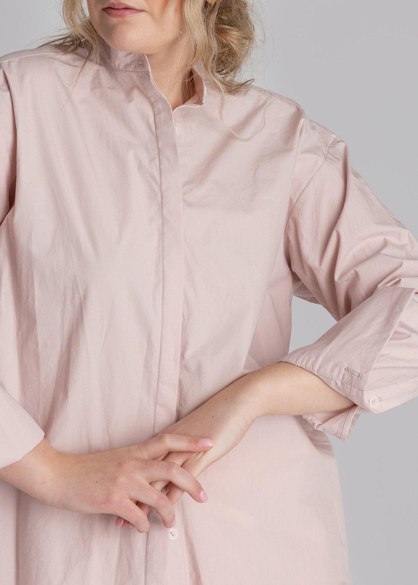 Blush Poplin Madison Shirt