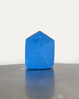 Bright Blue Glass House - Medium 2Glass Houses