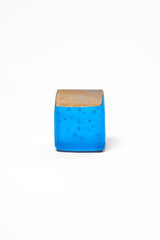 Bright Blue Glass House - Medium 2