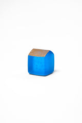 Bright Blue Glass House - Small 1