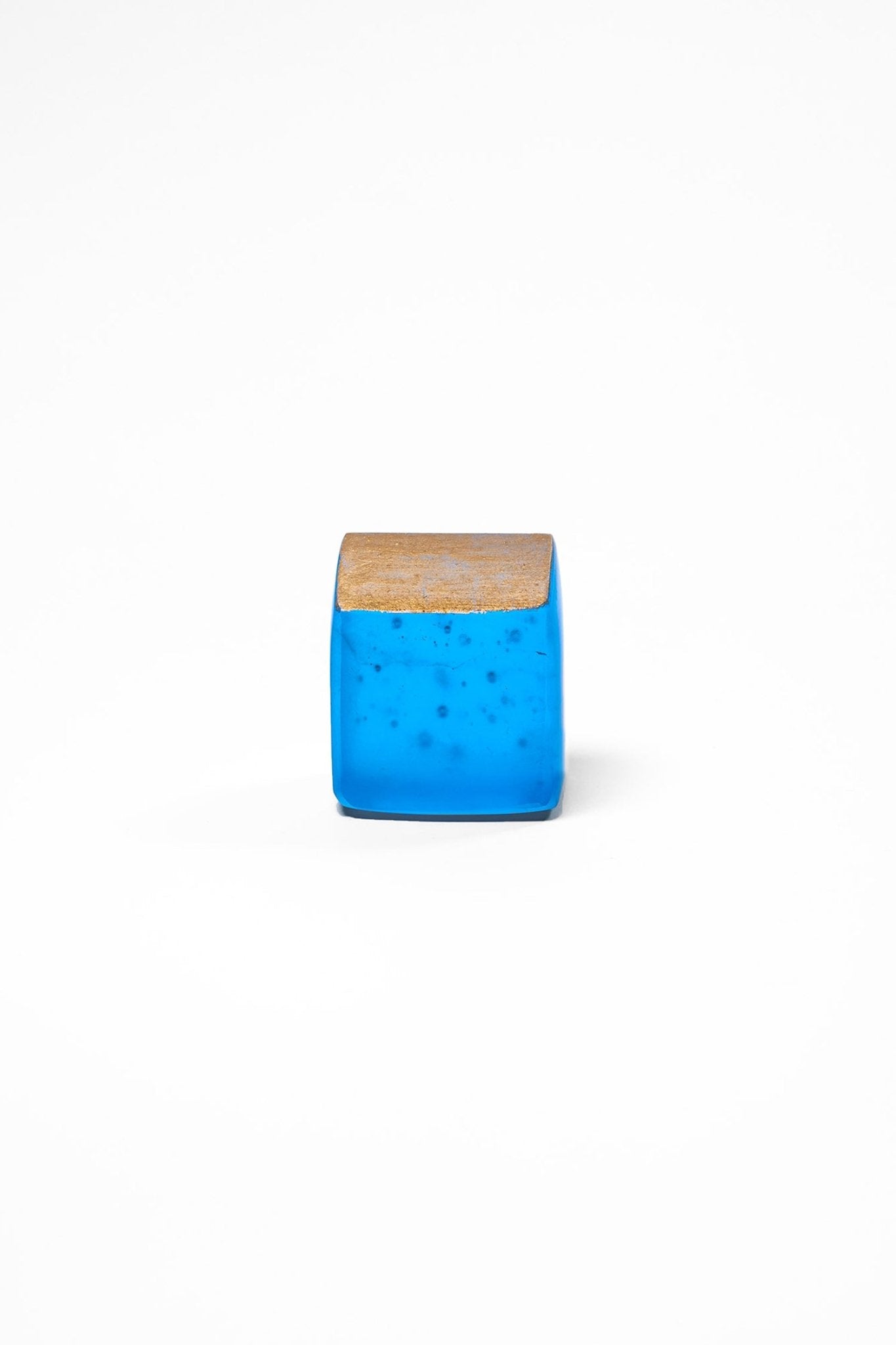 Bright Blue Glass House - Small 1