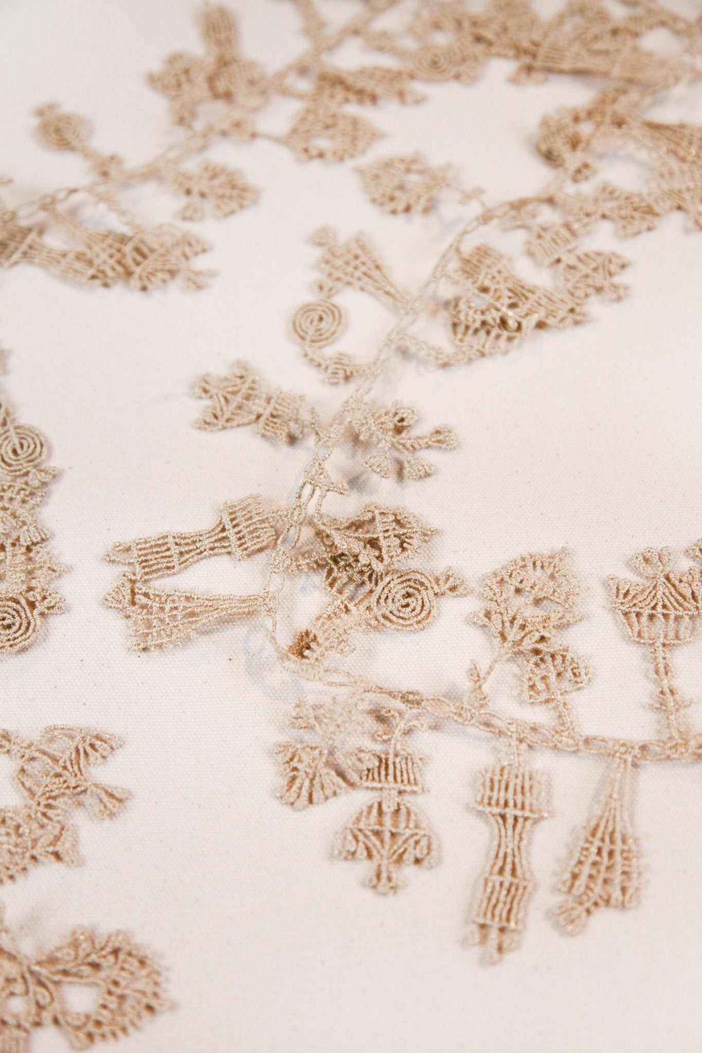 Candlestick Lace Necklace