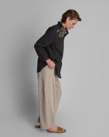 Casual Jacket in Black Nuno CottonChore Jacket