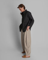 Casual Jacket in Black Nuno CottonChore Jacket